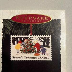 Hallmark 1994 U.S. Christmas Stamp Collector Series Ornament